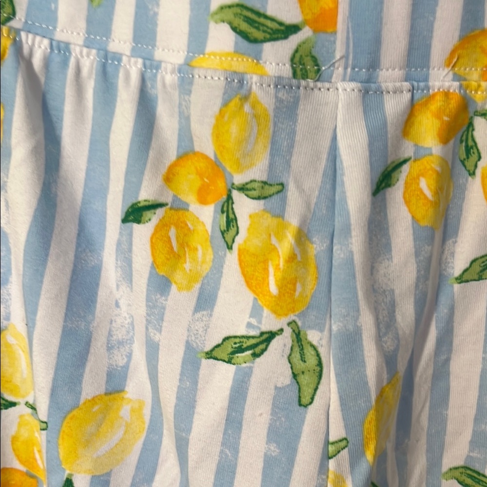 D&Co Beach Lemon Print Pants - Picture 4 of 4